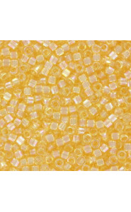 Miyuki delica Beads 11/0 - Transparent crystal ivory luster DB-1252